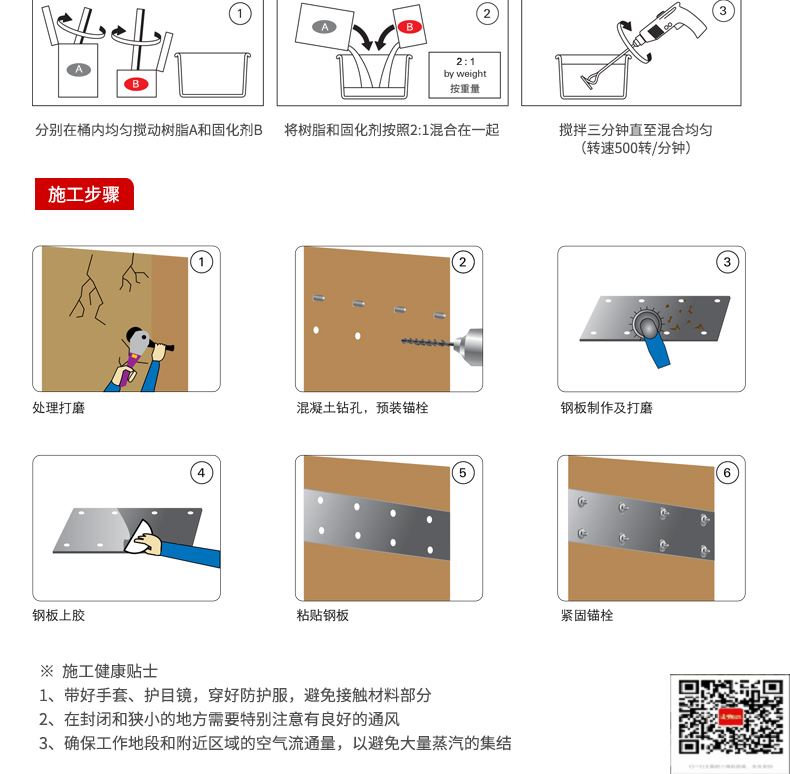 包钢大东粘钢加固施工过程